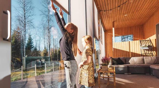 Cortinas cristal corredera